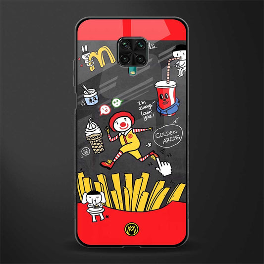 i'm always lovin' you glass case for redmi note 9 pro max image