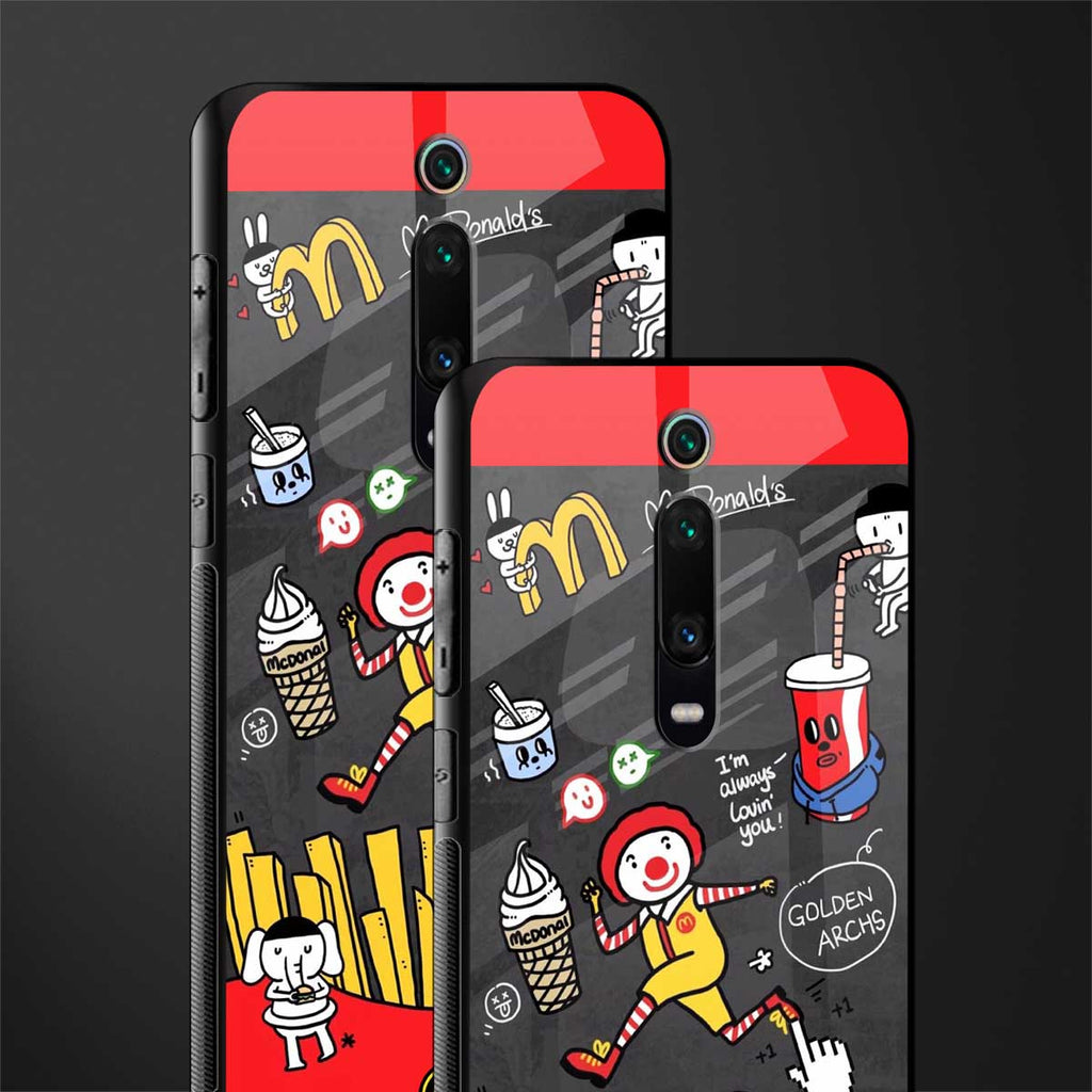 i'm always lovin' you glass case for redmi k20 image-2