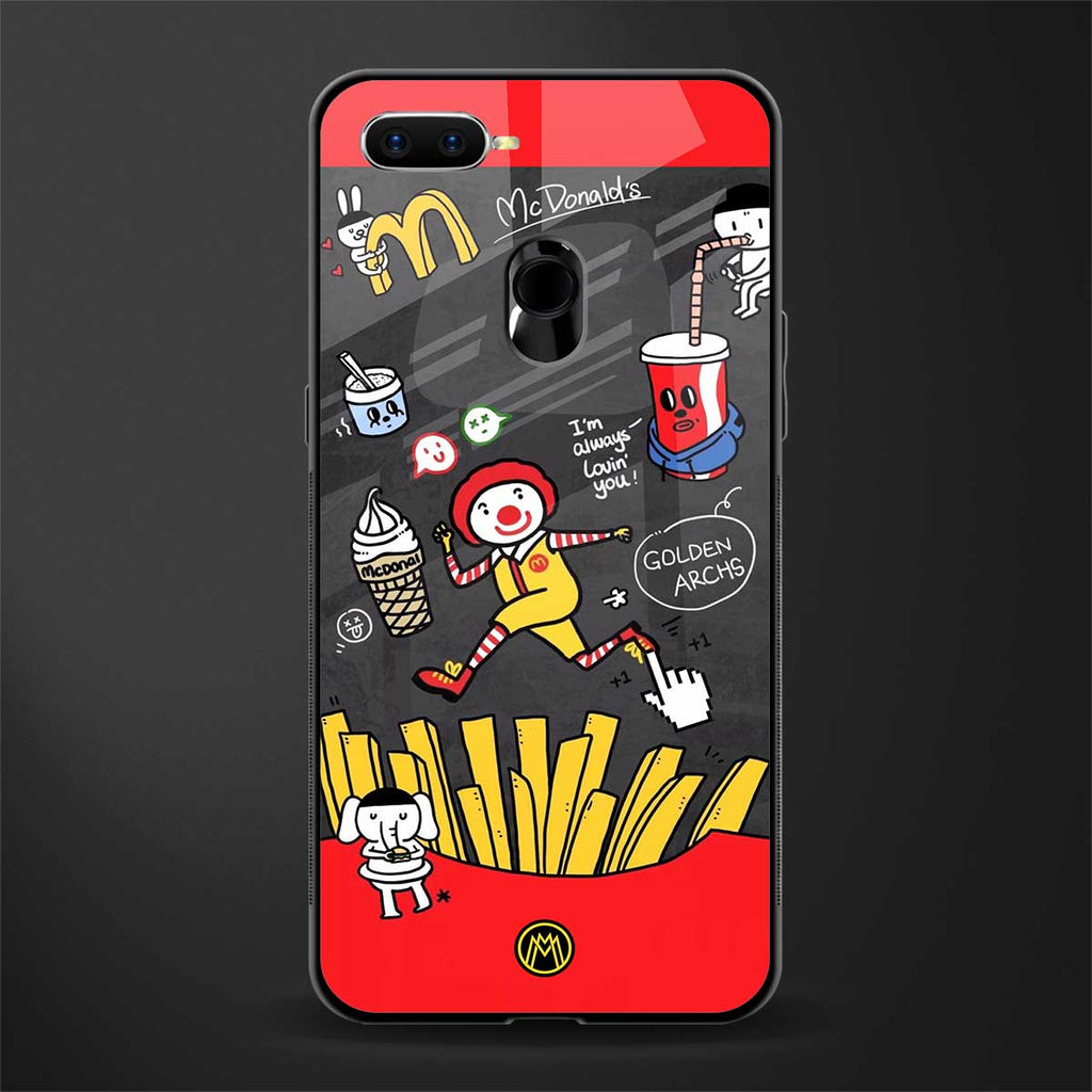 i'm always lovin' you glass case for oppo a12 image