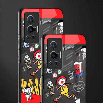 i'm always lovin' you glass case for vivo x70 pro image-2