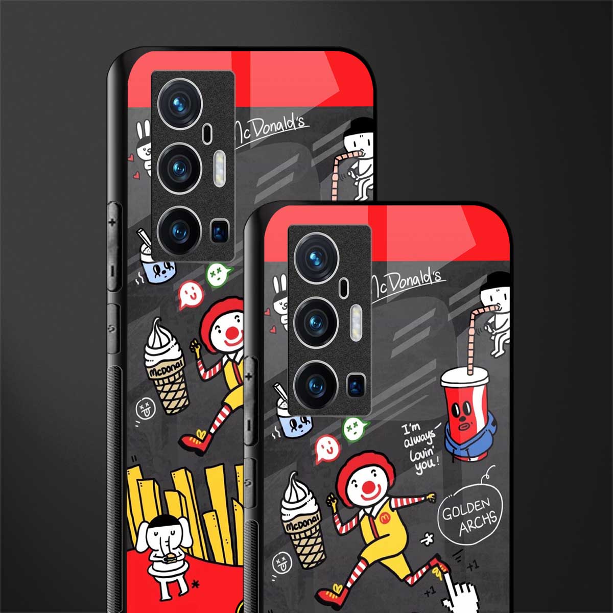 i'm always lovin' you glass case for vivo x70 pro plus image-2