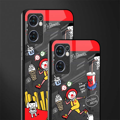 i'm always lovin' you glass case for oppo reno7 5g image-2