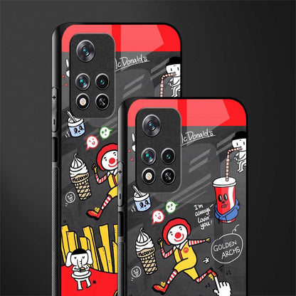 i'm always lovin' you glass case for poco m4 pro 5g image-2