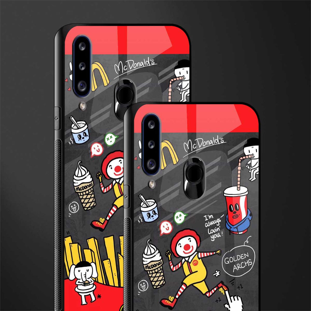 i'm always lovin' you glass case for samsung galaxy a20s image-2