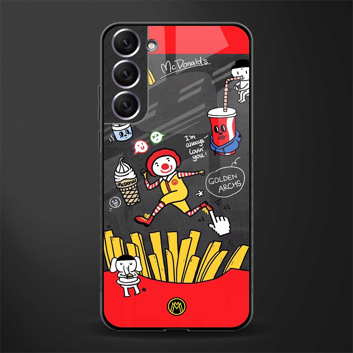 i'm always lovin' you glass case for samsung galaxy s21 fe 5g image