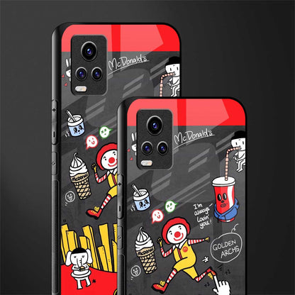 i'm always lovin' you glass case for vivo v20 image-2