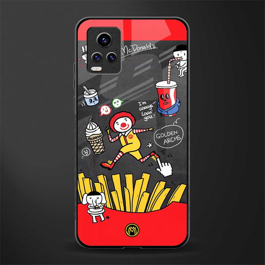 i'm always lovin' you glass case for vivo v20 image