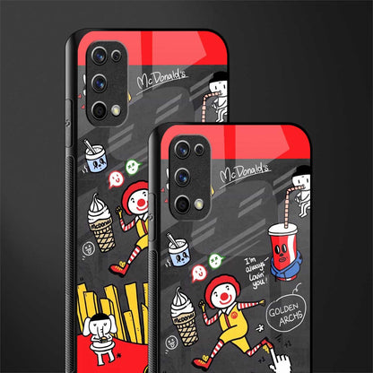 i'm always lovin' you glass case for realme 7 pro image-2