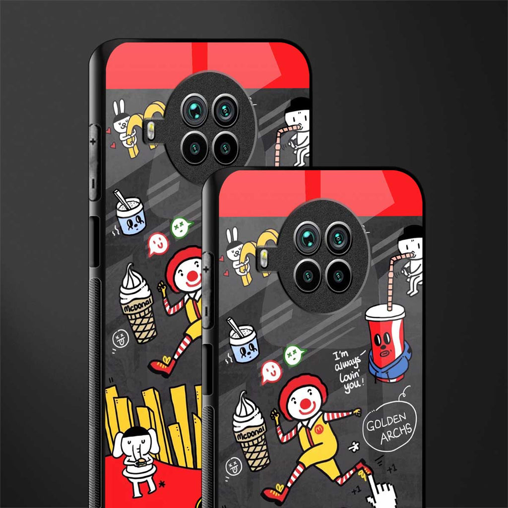 i'm always lovin' you glass case for mi 10i image-2