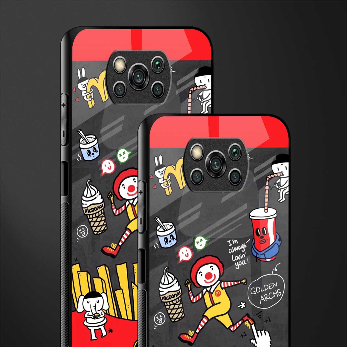 i'm always lovin' you glass case for poco x3 pro image-2