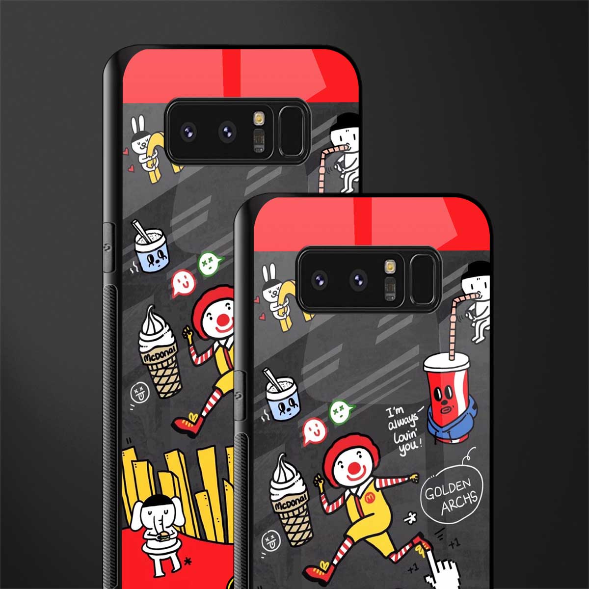 i'm always lovin' you glass case for samsung galaxy note 8 image-2