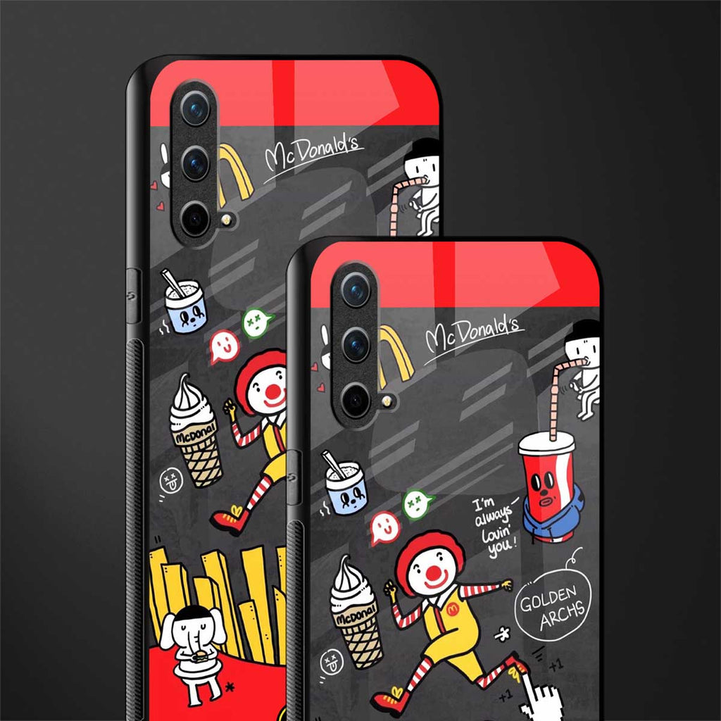i'm always lovin' you glass case for oneplus nord ce 5g image-2