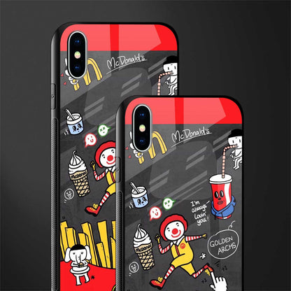 i'm always lovin' you glass case for iphone xs max image-2