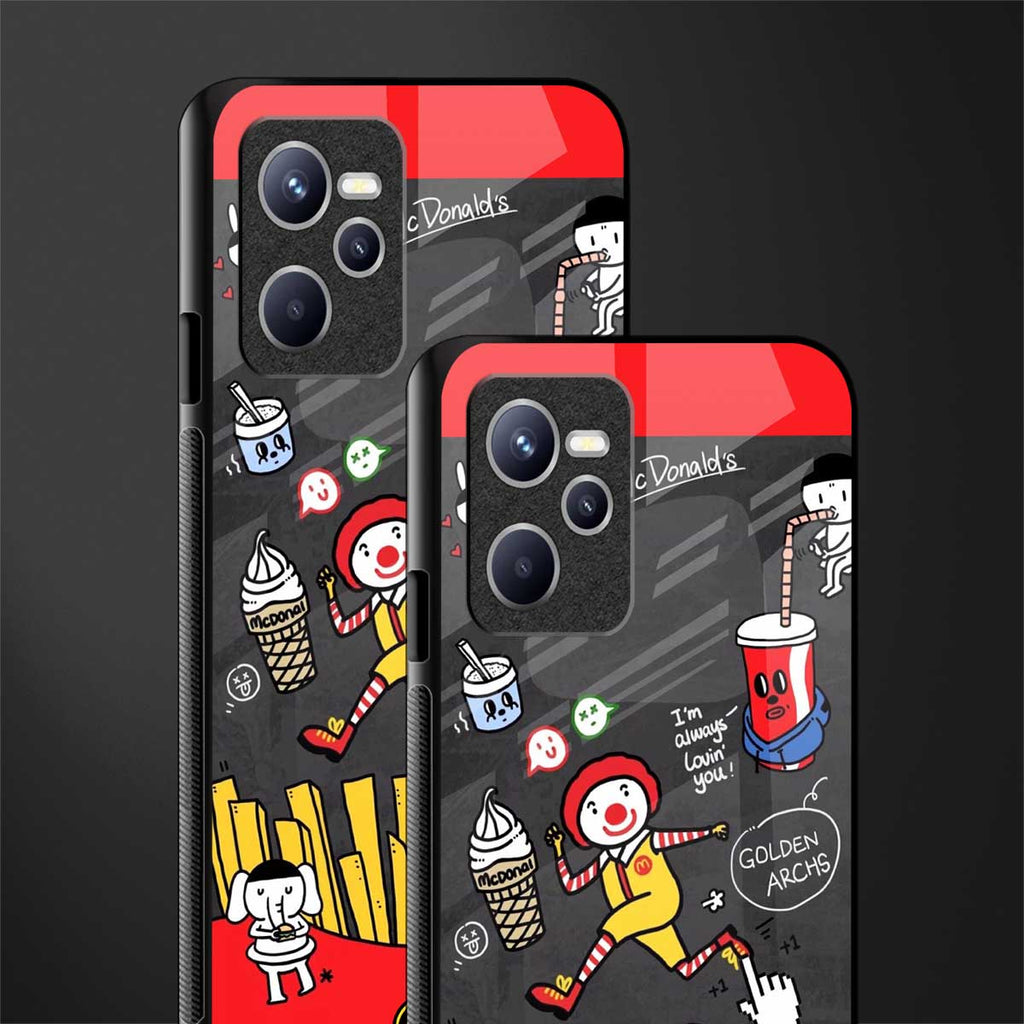 i'm always lovin' you glass case for realme c35 image-2