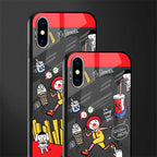 i'm always lovin' you glass case for iphone xs image-2