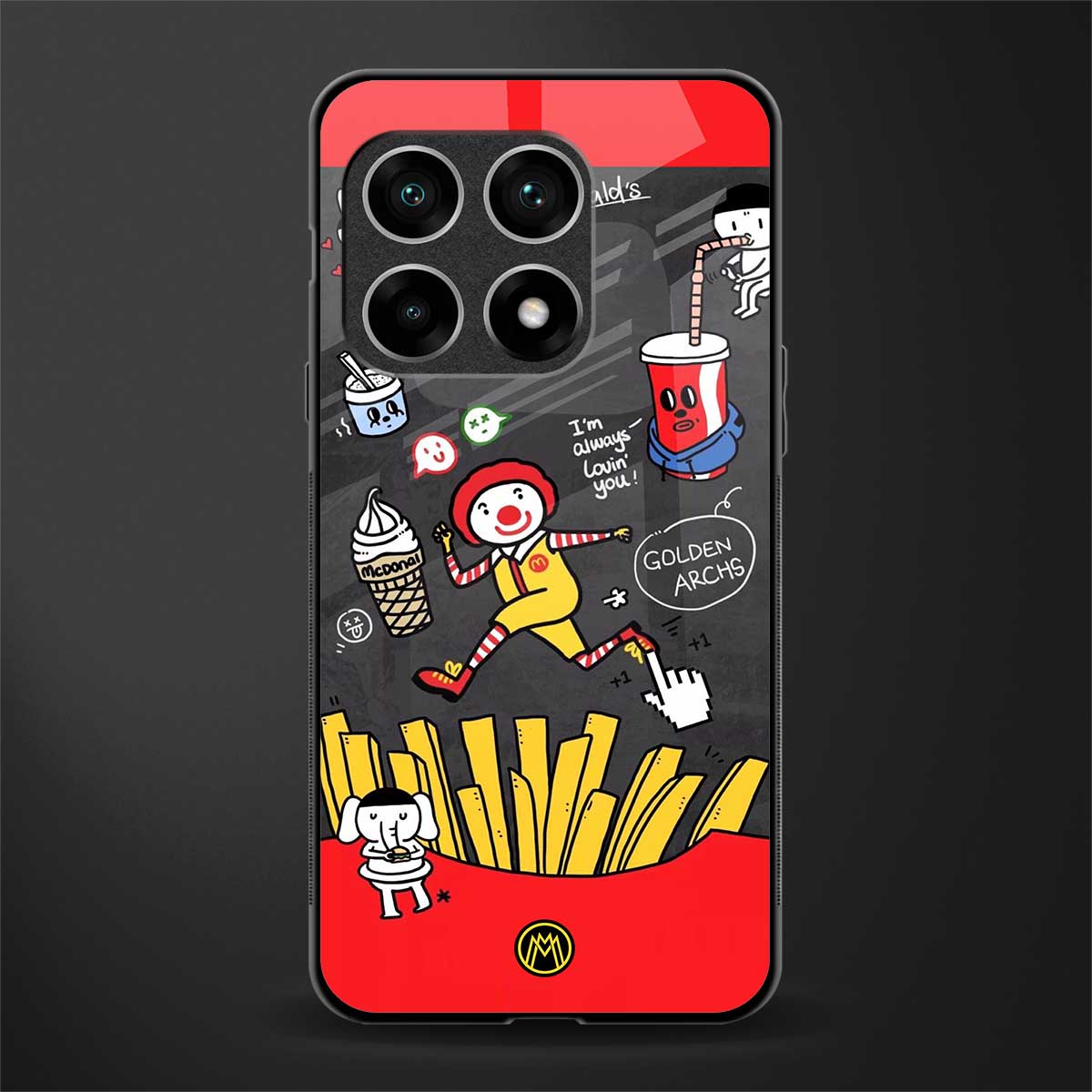 i'm always lovin' you glass case for oneplus 10 pro 5g image