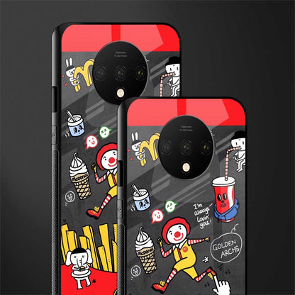 i'm always lovin' you glass case for oneplus 7t image-2