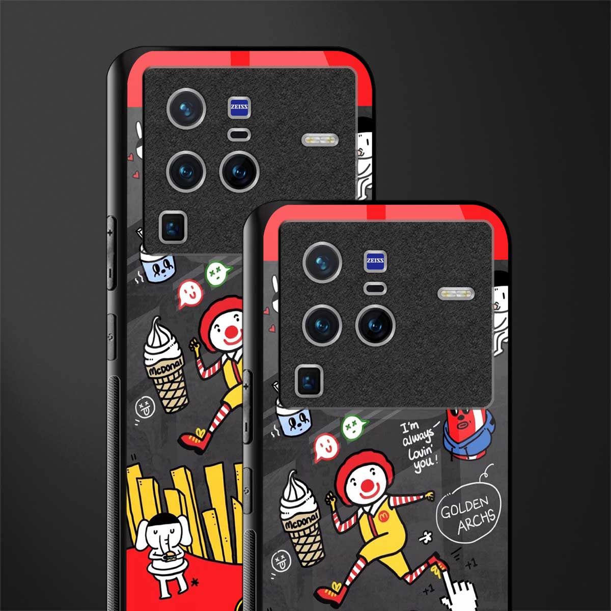 i'm always lovin' you glass case for vivo x80 pro 5g image-2