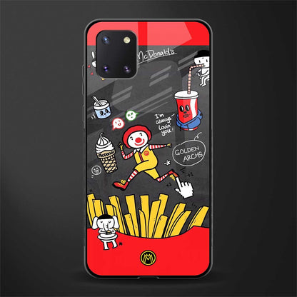 i'm always lovin' you glass case for samsung a81 image