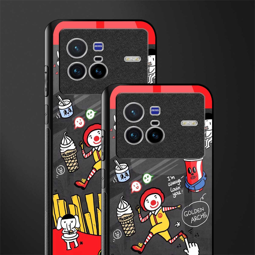 i'm always lovin' you glass case for vivo x80 image-2