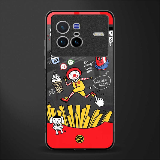 i'm always lovin' you glass case for vivo x80 image