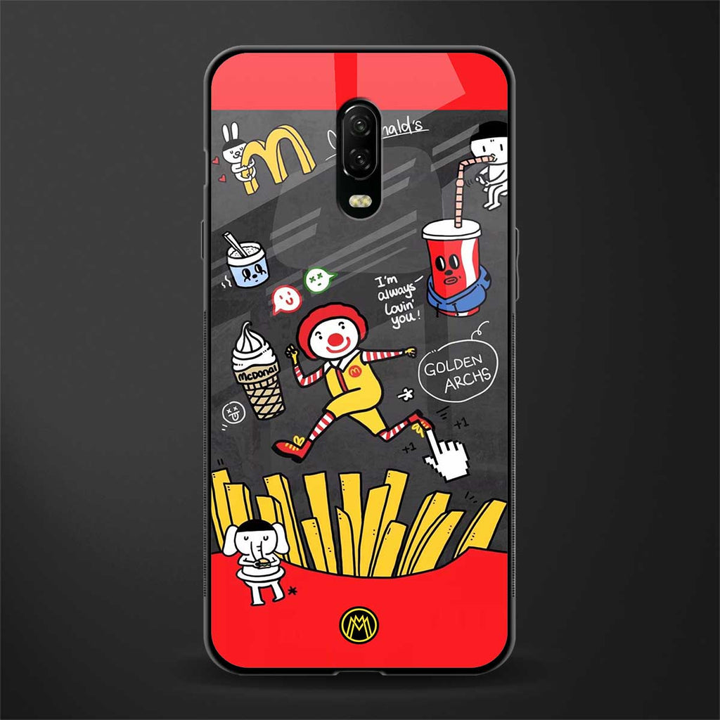 i'm always lovin' you glass case for oneplus 6t image
