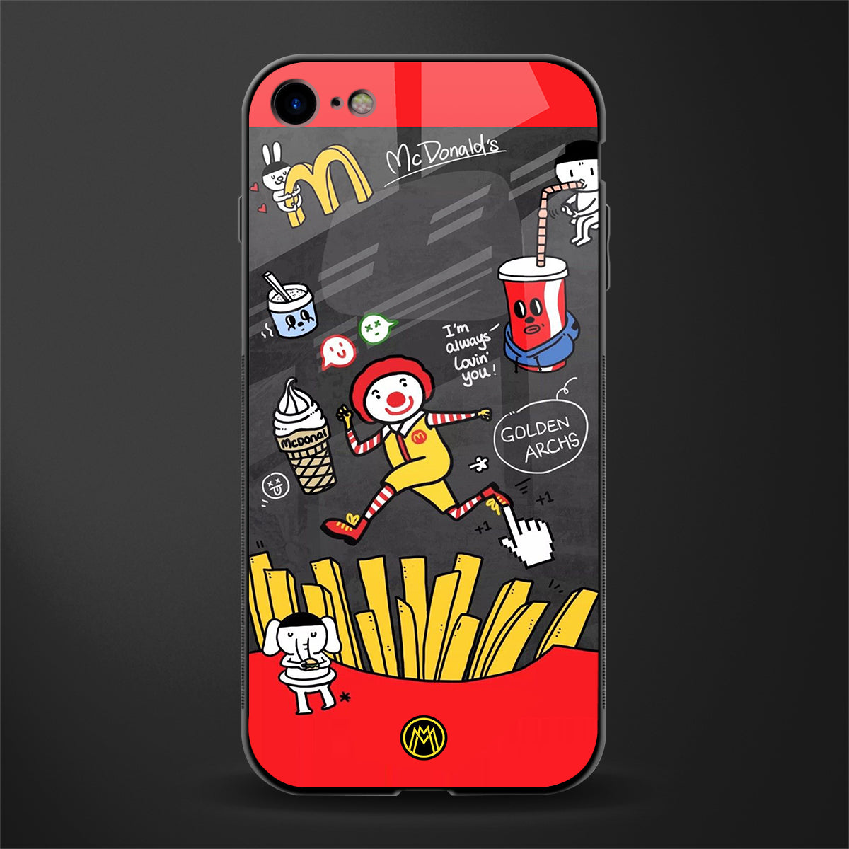 i'm always lovin' you glass case for iphone 7 image