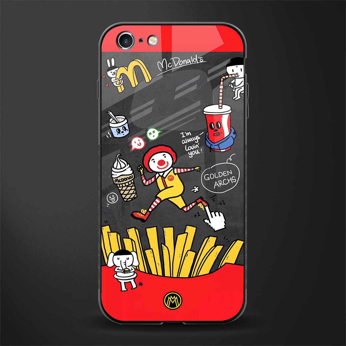 i'm always lovin' you glass case for iphone 6 image
