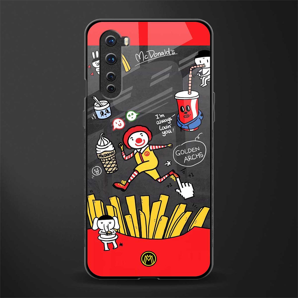 i'm always lovin' you glass case for oneplus nord ac2001 image