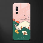 i'm sick of everything glass case for vivo v15 pro image