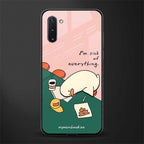 i'm sick of everything glass case for samsung galaxy note 10 image