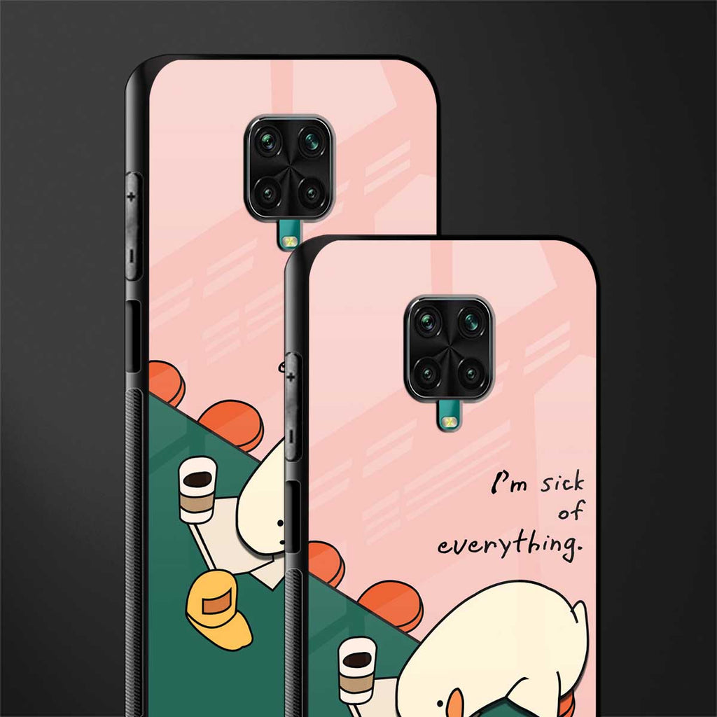 i'm sick of everything glass case for poco m2 pro image-2