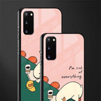 i'm sick of everything glass case for samsung galaxy s20 image-2