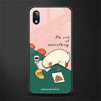 i'm sick of everything glass case for vivo y91i image