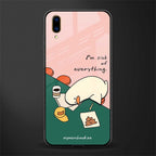 i'm sick of everything glass case for vivo v11 pro image