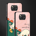i'm sick of everything glass case for poco x3 pro image-2