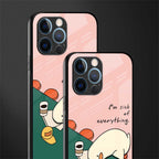 i'm sick of everything glass case for iphone 12 pro image-2