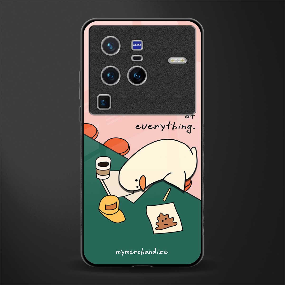 i'm sick of everything glass case for vivo x80 pro 5g image