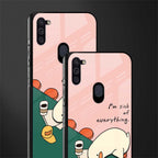 i'm sick of everything glass case for samsung a11 image-2