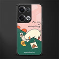 i'm sick of everything back phone cover | glass case for oppo reno 8