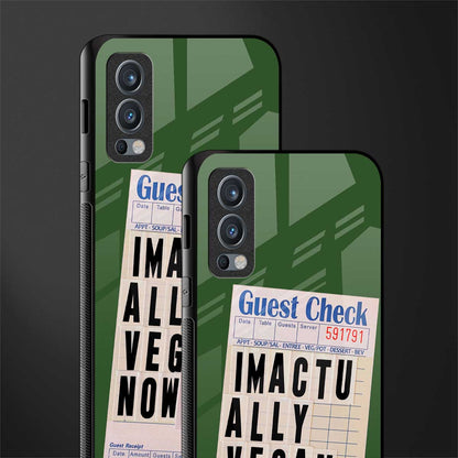 i'm vegan glass case for oneplus nord 2 5g image-2