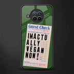 i'm vegan glass case for mi 10i image