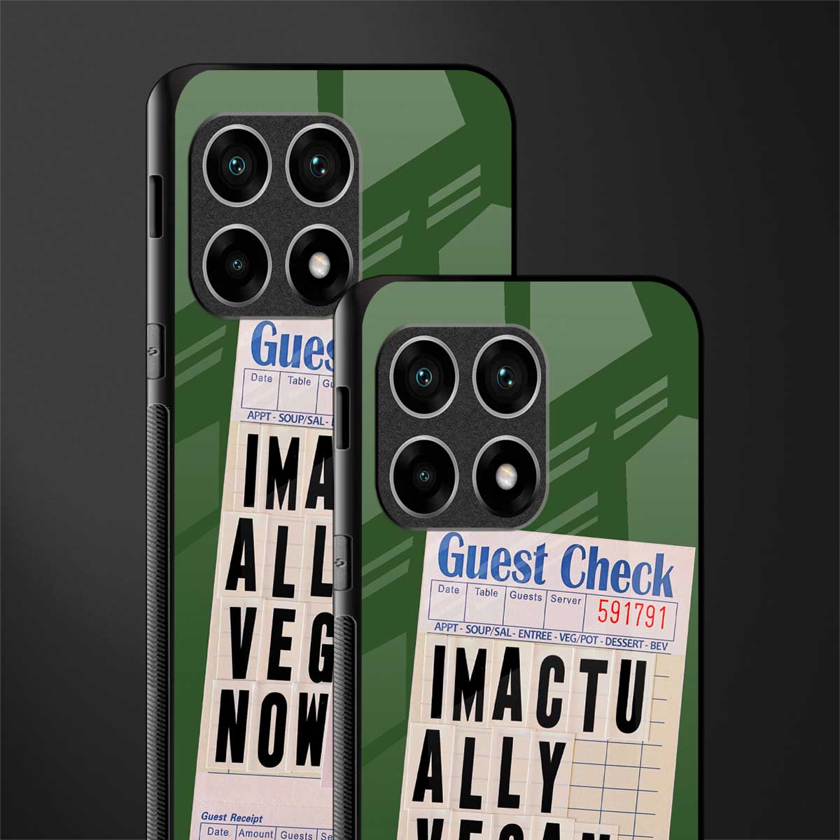 i'm vegan glass case for oneplus 10 pro 5g image-2