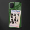 i'm vegan glass case for samsung galaxy note 10 lite image