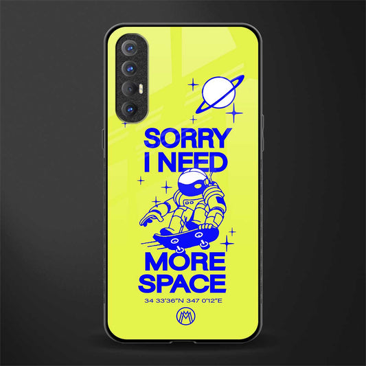 i need more space glass case for oppo reno 3 pro image