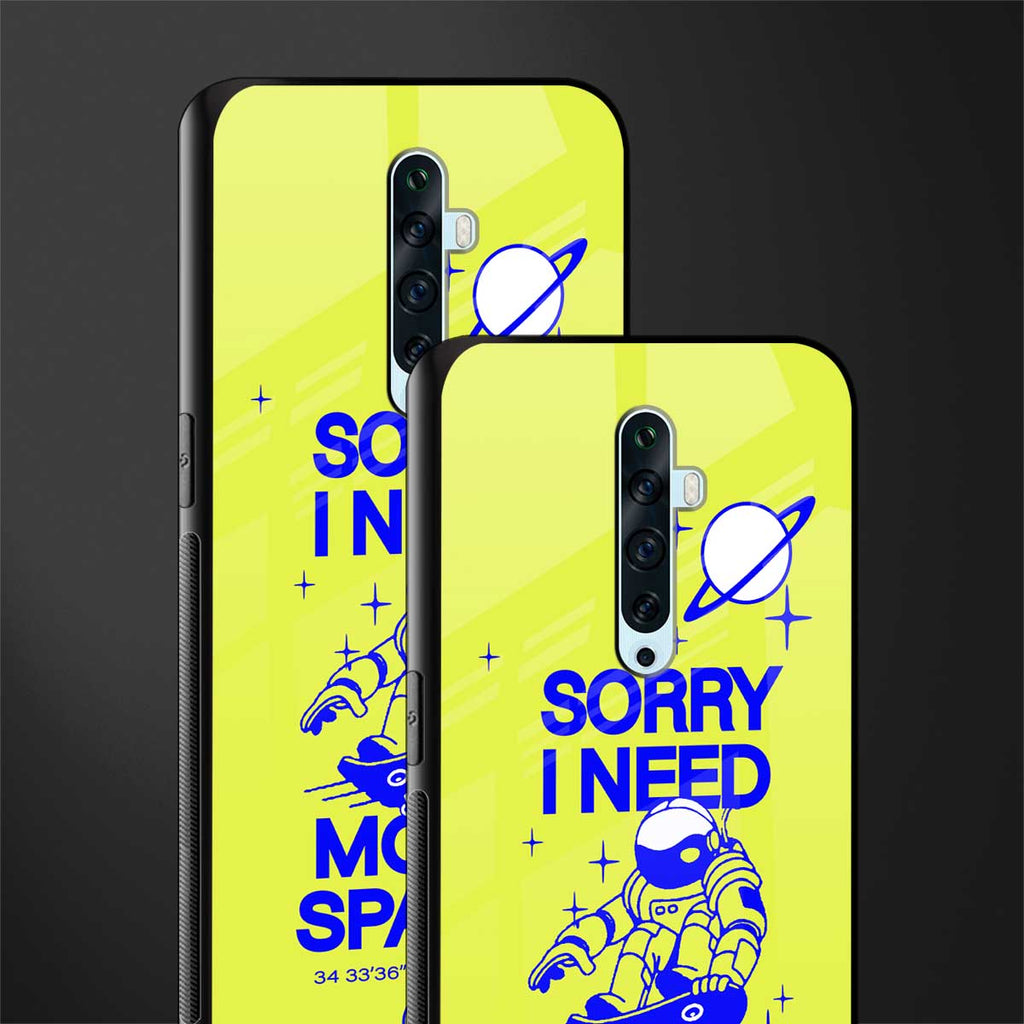 i need more space glass case for oppo reno 2f image-2