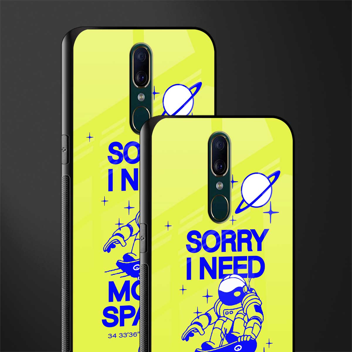 i need more space glass case for oppo f11 image-2