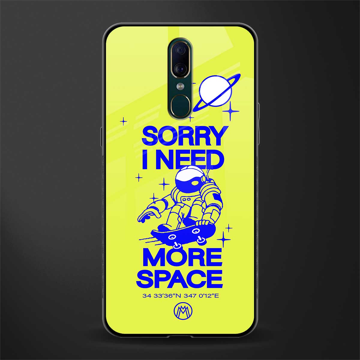 i need more space glass case for oppo f11 image