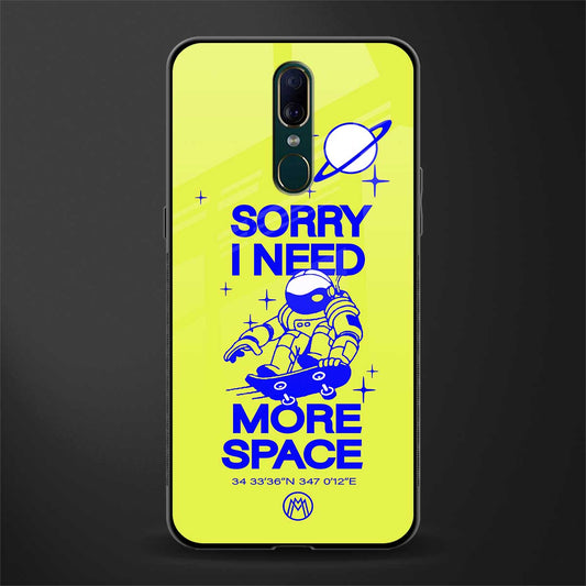 i need more space glass case for oppo f11 image
