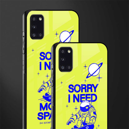 i need more space glass case for samsung galaxy a31 image-2